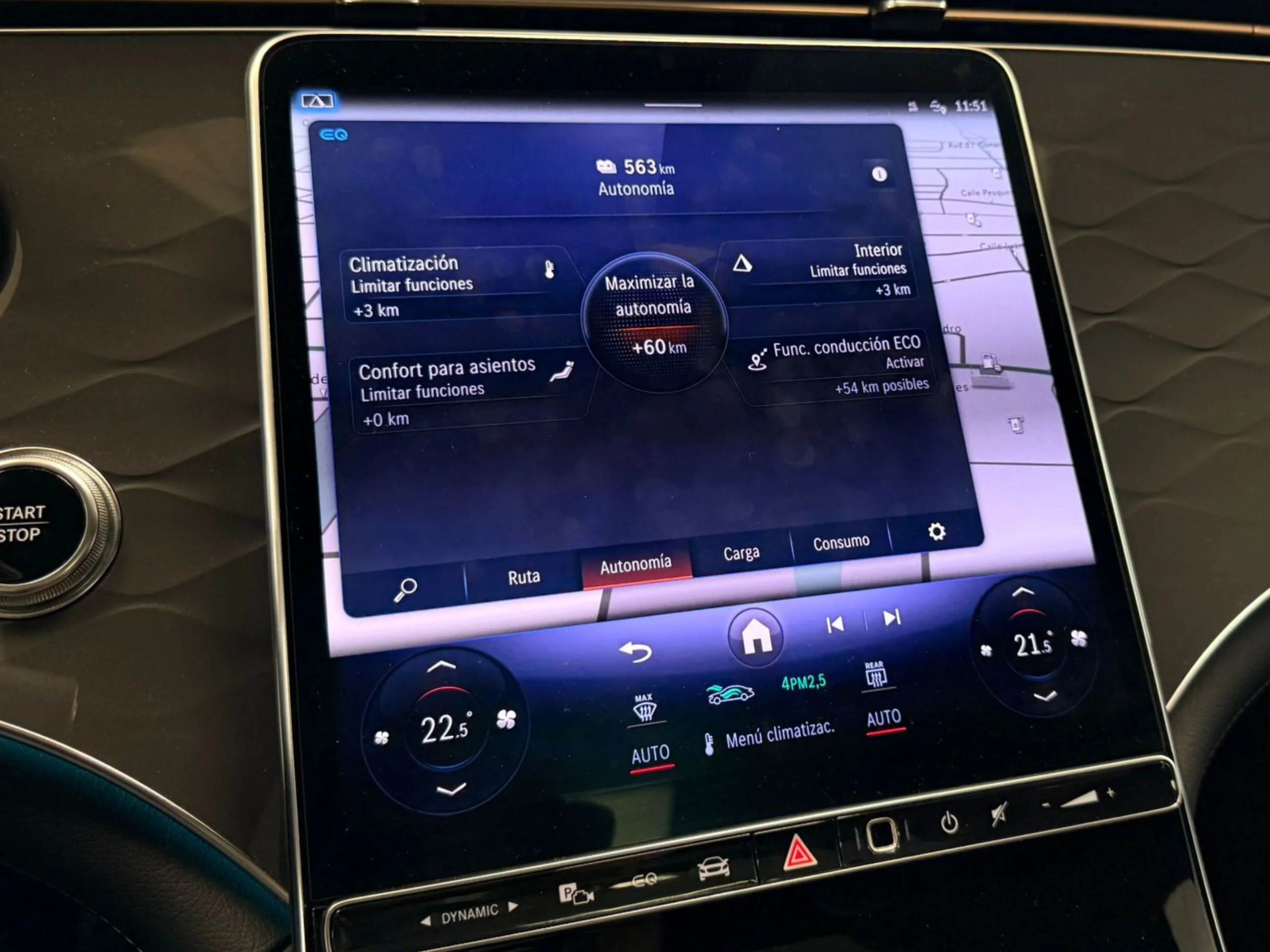 Mercedes-Benz EQS 450+ Premium 333CV – Vehículo Seminuevo Eléctrico de Gran Autonomía  - Foto 24