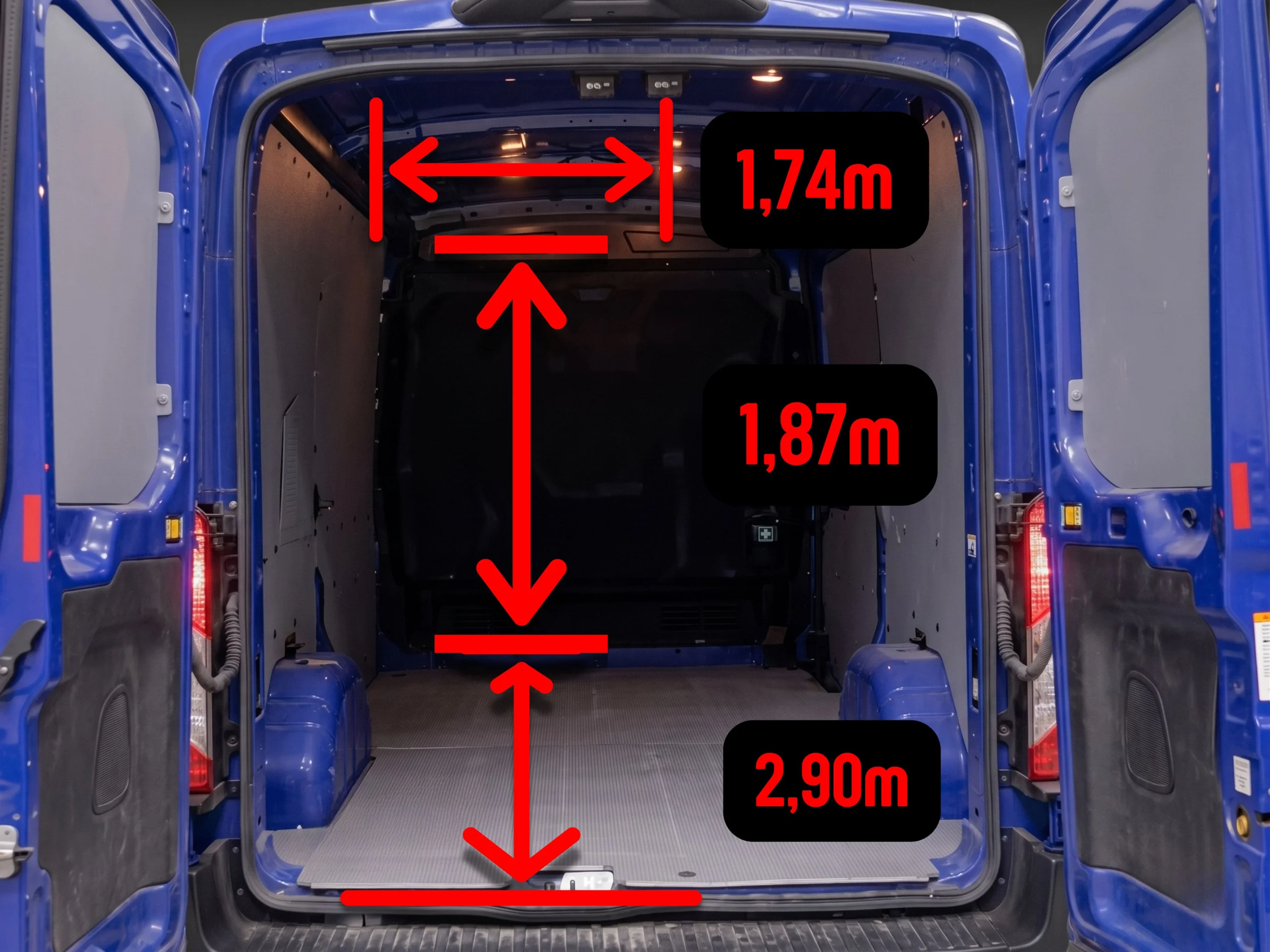 Ford Transit L2H2 130 CV Trend - Foto 6