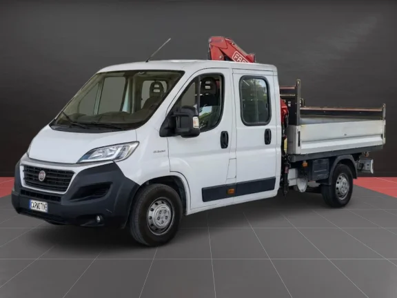 Fiat Ducato Fiat Ducato Maxi L3H1 (6 Plazas) | Caja Abierta y Pluma |  3500 kg | Carnet B | Desde 547€/mes