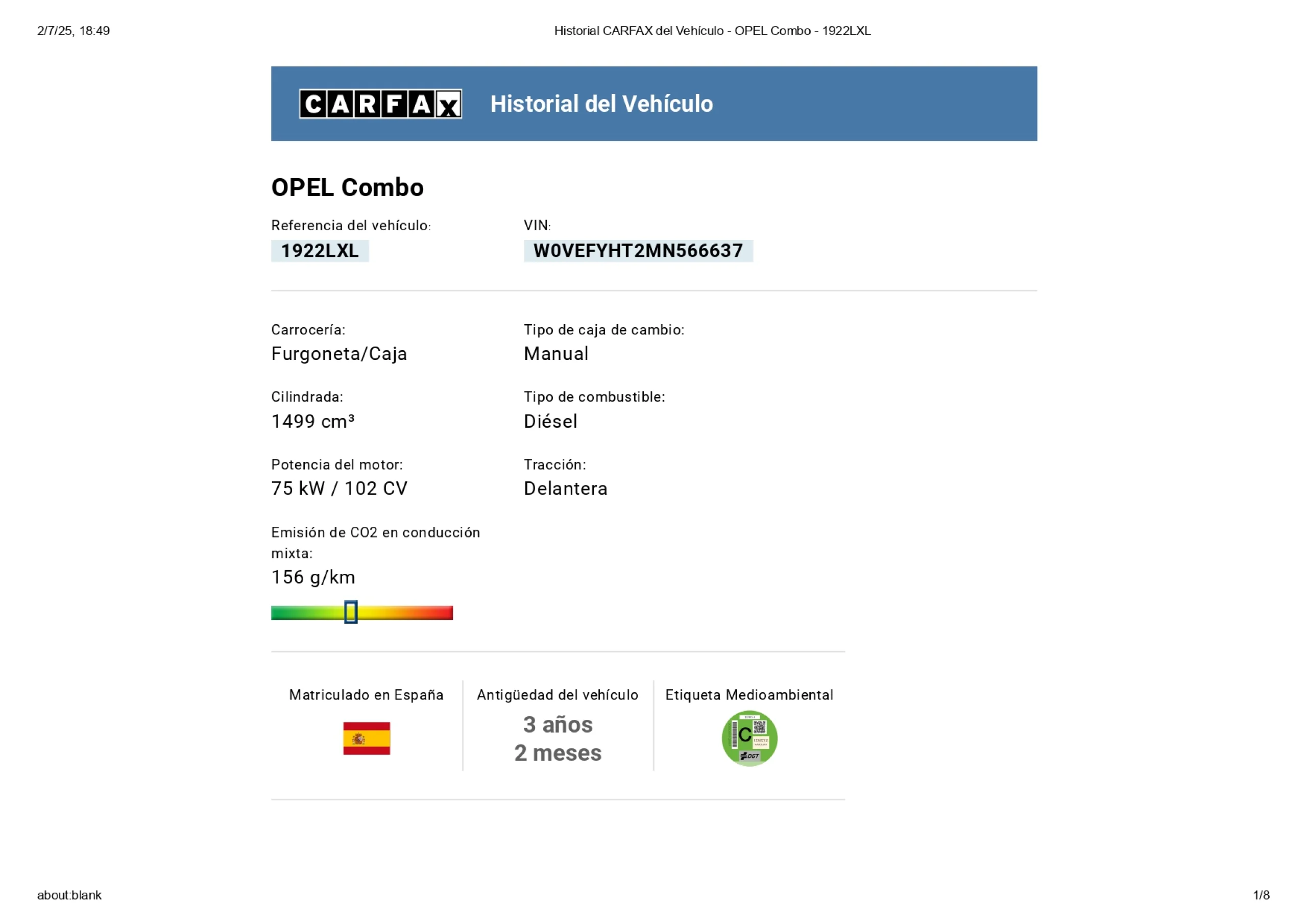 Opel Combo 1.5 TD EXPRESS 102 CV - Foto 10