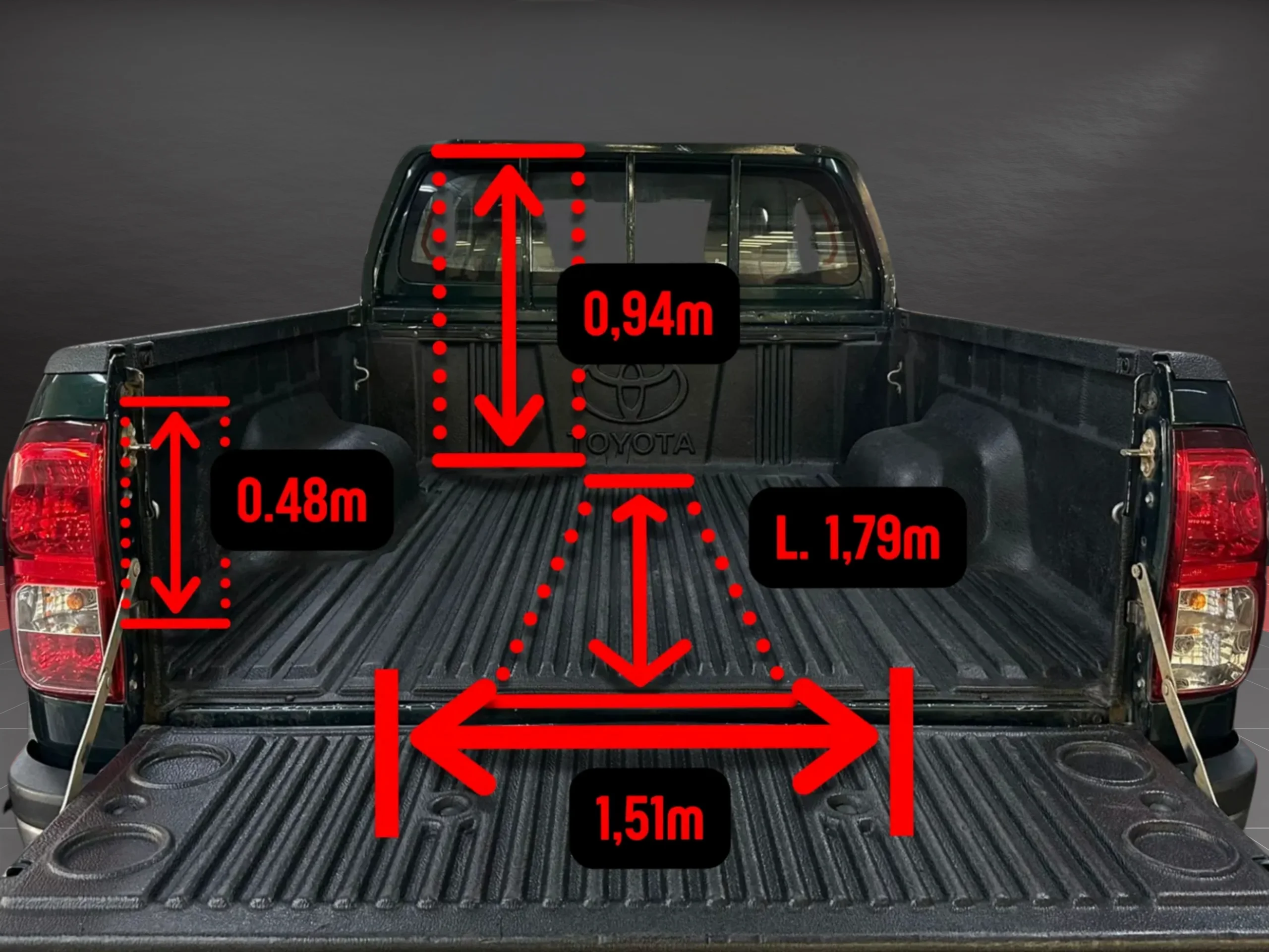 Toyota Hilux CABINA EXTRA 4X4 150 CV - Foto 9